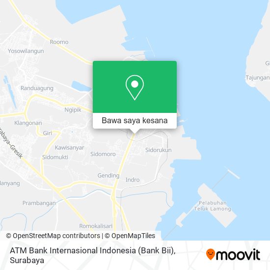 Peta ATM Bank Internasional Indonesia (Bank Bii)