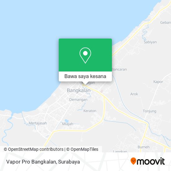 Peta Vapor Pro Bangkalan
