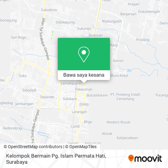 Peta Kelompok Bermain Pg. Islam Permata Hati