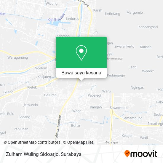 Peta Zulham Wuling Sidoarjo