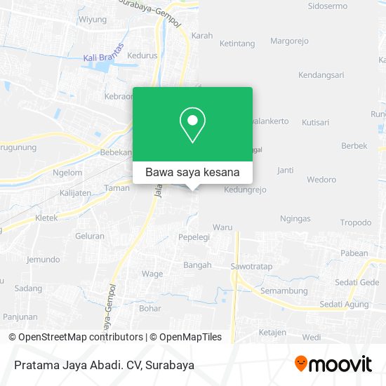 Peta Pratama Jaya Abadi. CV
