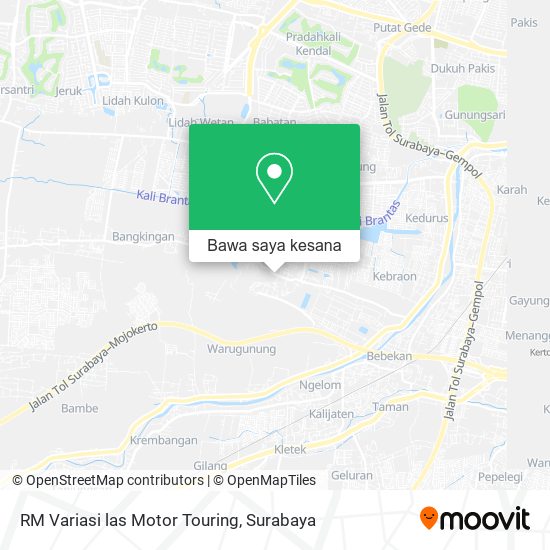 Peta RM Variasi las Motor Touring