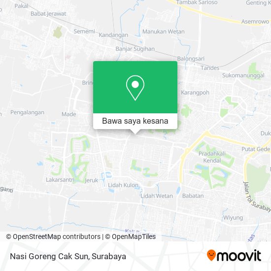 Peta Nasi Goreng Cak Sun