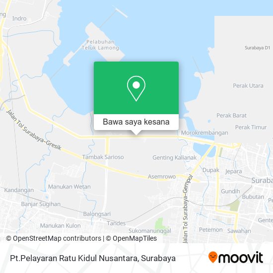 Peta Pt.Pelayaran Ratu Kidul Nusantara
