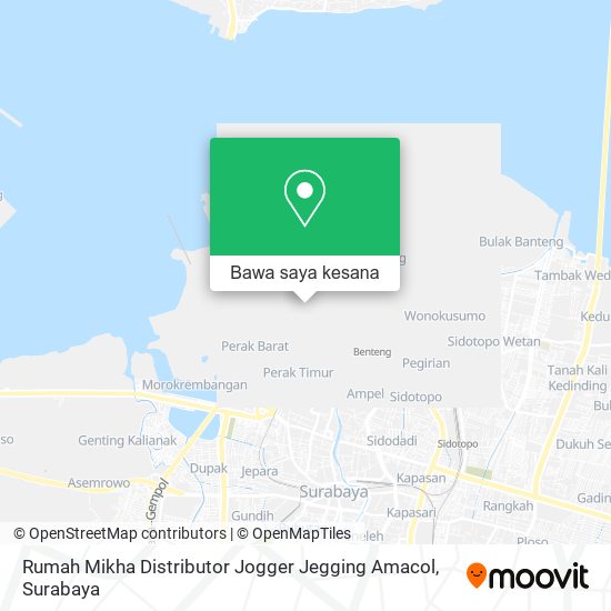 Peta Rumah Mikha Distributor Jogger Jegging Amacol