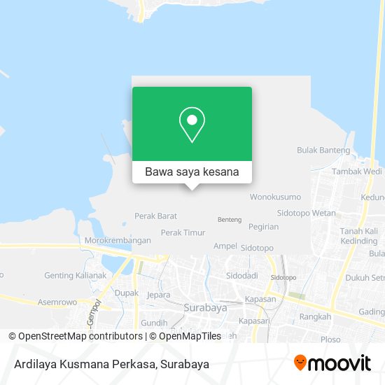 Peta Ardilaya Kusmana Perkasa