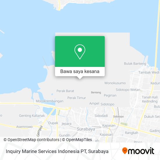 Peta Inquiry Marine Services Indonesia PT