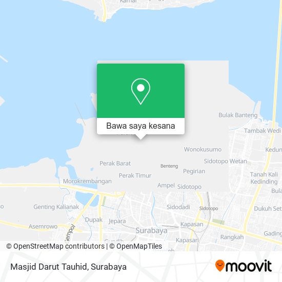 Peta Masjid Darut Tauhid