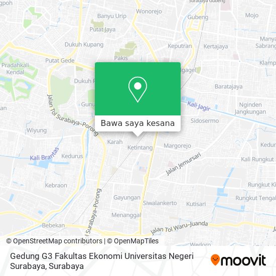 Peta Gedung G3 Fakultas Ekonomi Universitas Negeri Surabaya