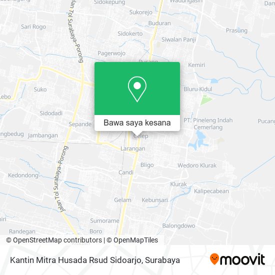 Peta Kantin Mitra Husada Rsud Sidoarjo