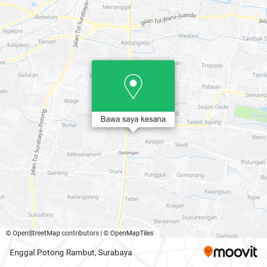 Peta Enggal Potong Rambut
