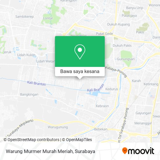 Peta Warung Murmer Murah Meriah