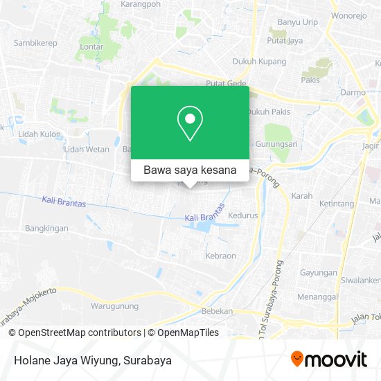 Peta Holane Jaya Wiyung