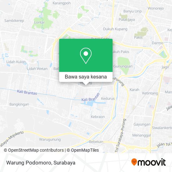 Peta Warung Podomoro