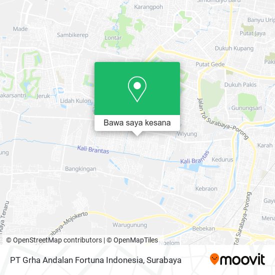 Peta PT Grha Andalan Fortuna Indonesia