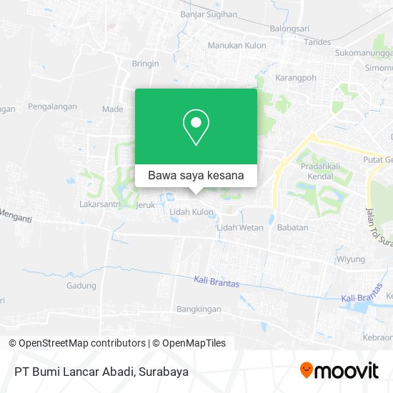 Peta PT Bumi Lancar Abadi