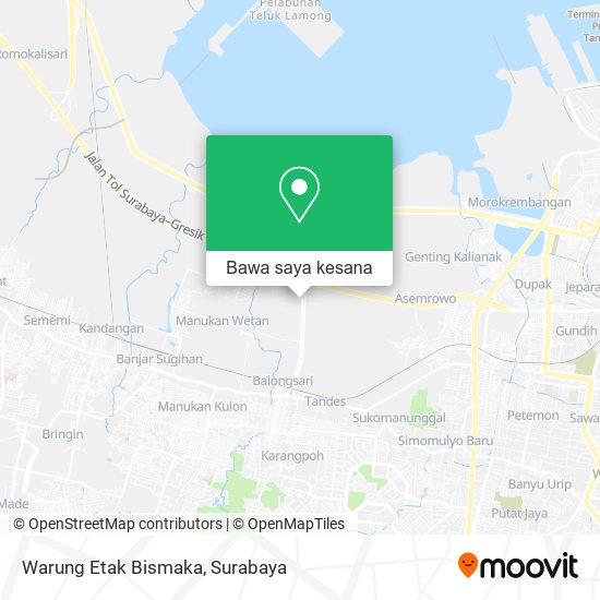 Peta Warung Etak Bismaka