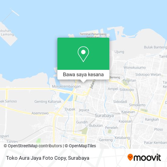 Peta Toko Aura Jaya Foto Copy