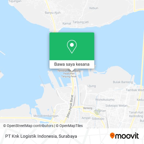 Peta PT Knk Logistik Indonesia