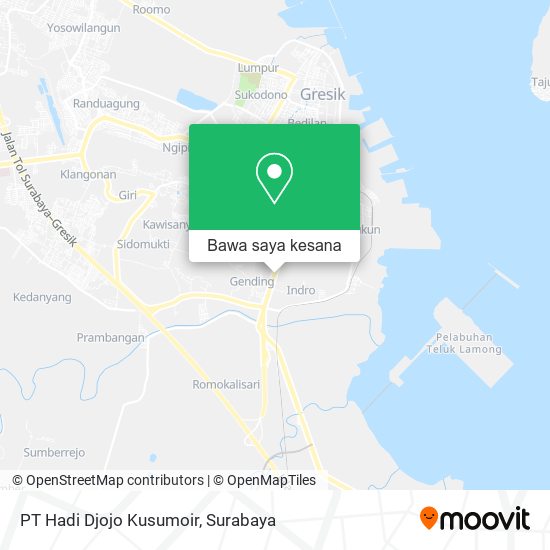 Peta PT Hadi Djojo Kusumoir