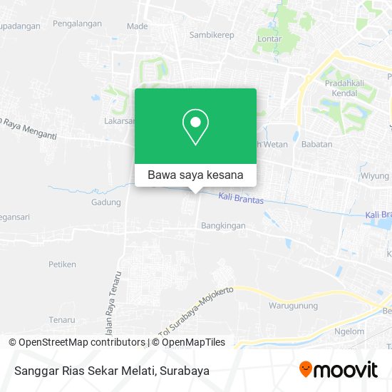 Peta Sanggar Rias Sekar Melati