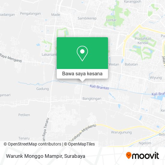 Peta Warunk Monggo Mampir