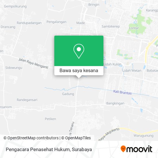 Peta Pengacara Penasehat Hukum
