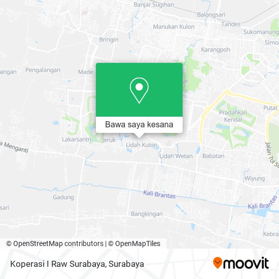 Peta Koperasi I Raw Surabaya