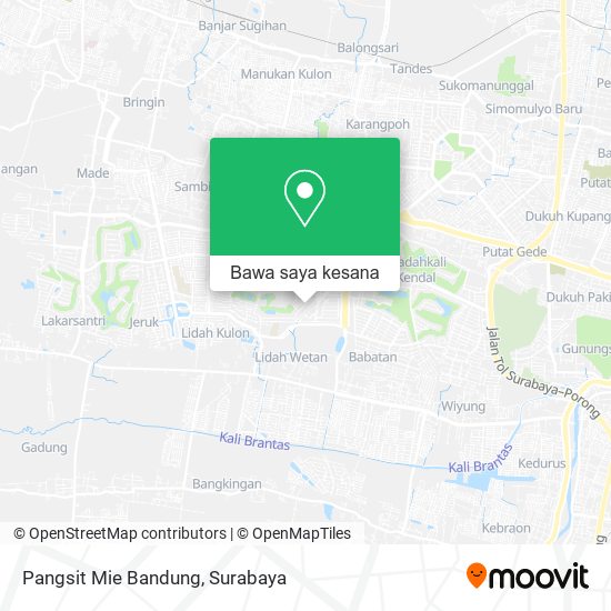 Peta Pangsit Mie Bandung