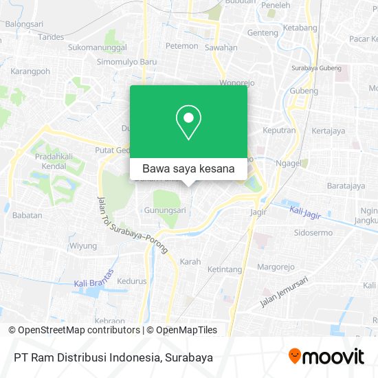 Peta PT Ram Distribusi Indonesia