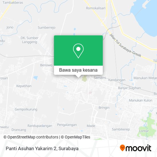 Peta Panti Asuhan Yakarim 2