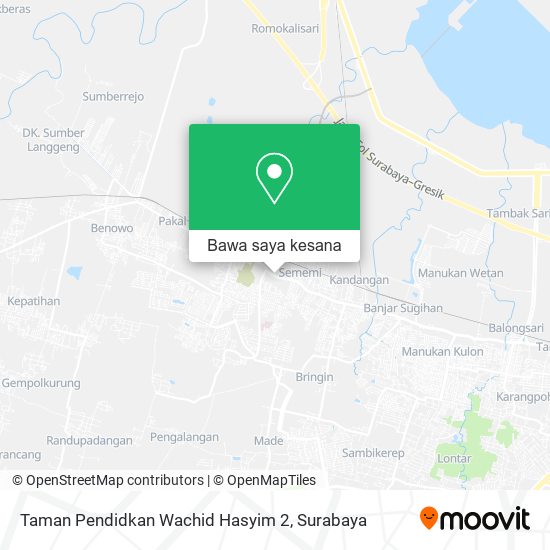 Peta Taman Pendidkan Wachid Hasyim 2