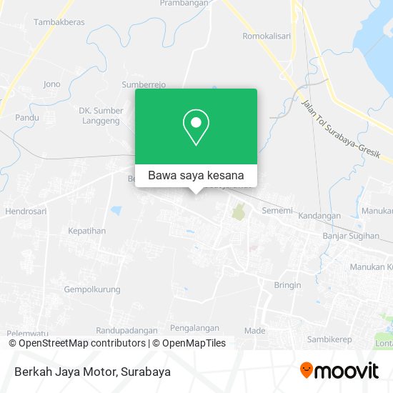 Peta Berkah Jaya Motor