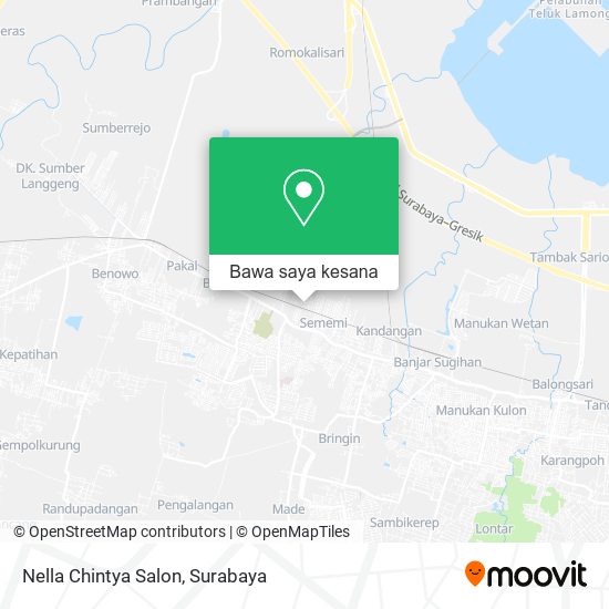 Peta Nella Chintya Salon