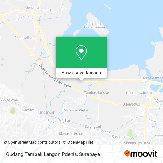 Peta Gudang Tambak Langon Pdenis