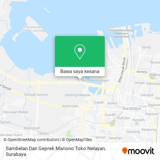 Peta Sambelan Dan Geprek Mariono Toko Nelayan