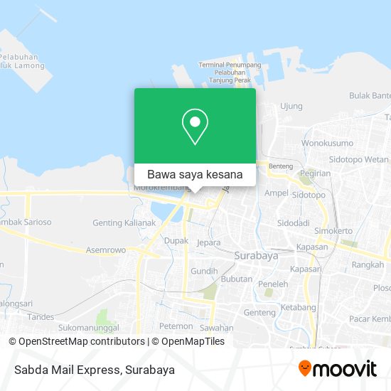 Peta Sabda Mail Express