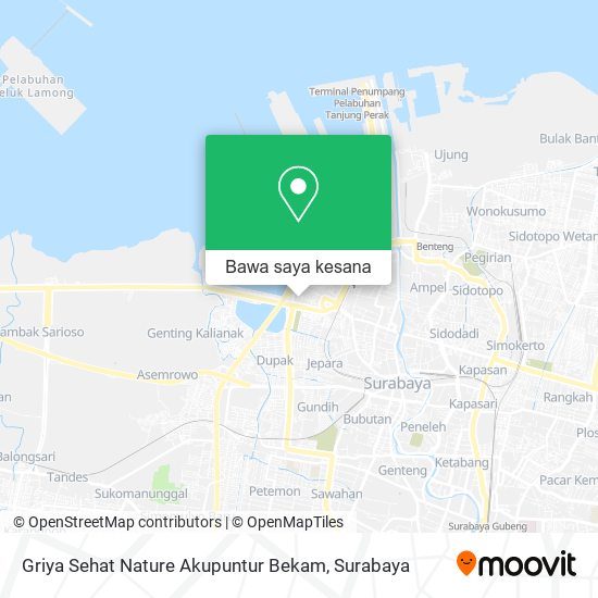 Peta Griya Sehat Nature Akupuntur Bekam