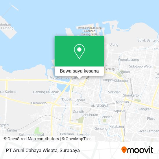 Peta PT Aruni Cahaya Wisata