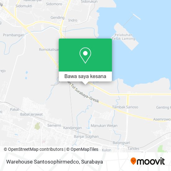 Peta Warehouse Santosophirmedco