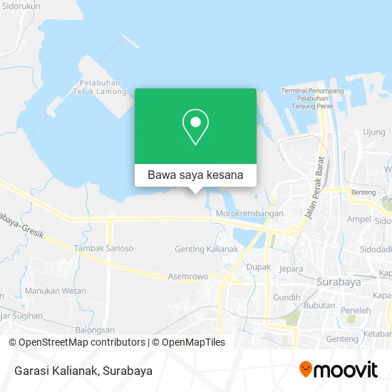 Peta Garasi Kalianak