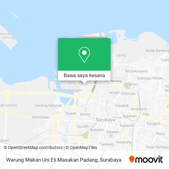 Peta Warung Makan Uni Eli Masakan Padang