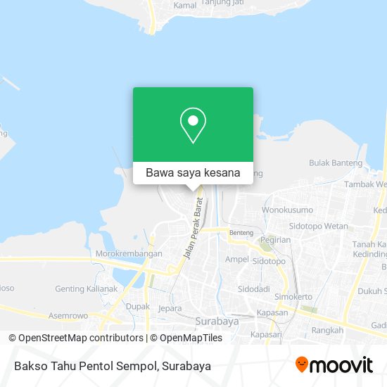 Peta Bakso Tahu Pentol Sempol