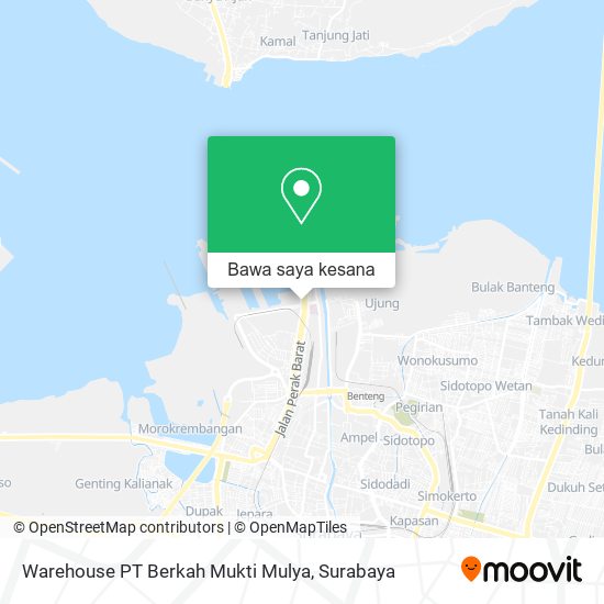 Peta Warehouse PT Berkah Mukti Mulya