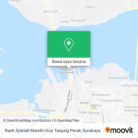 Peta Bank Syariah Mandiri Kcp Tanjung Perak