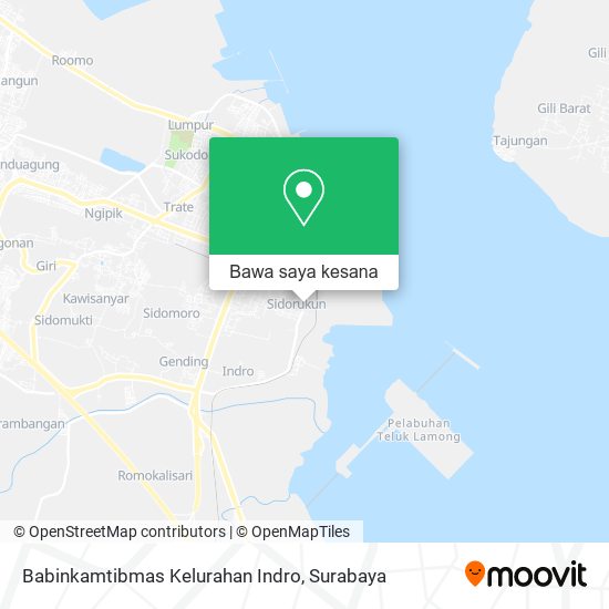 Peta Babinkamtibmas Kelurahan Indro