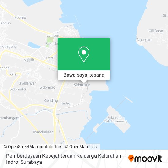 Peta Pemberdayaan Kesejahteraan Keluarga Kelurahan Indro