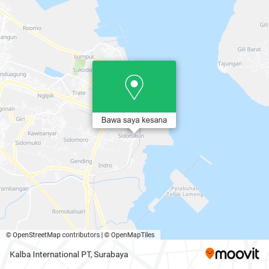Peta Kalba International PT