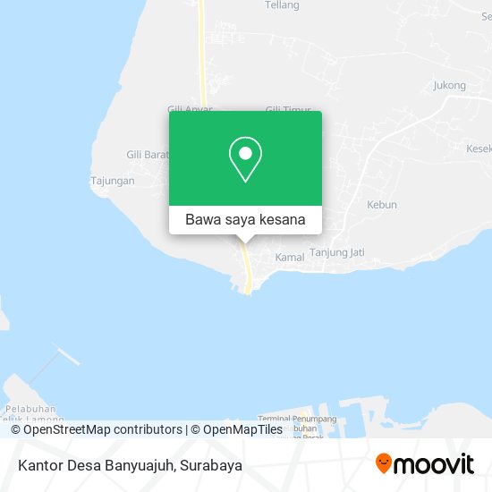 Peta Kantor Desa Banyuajuh