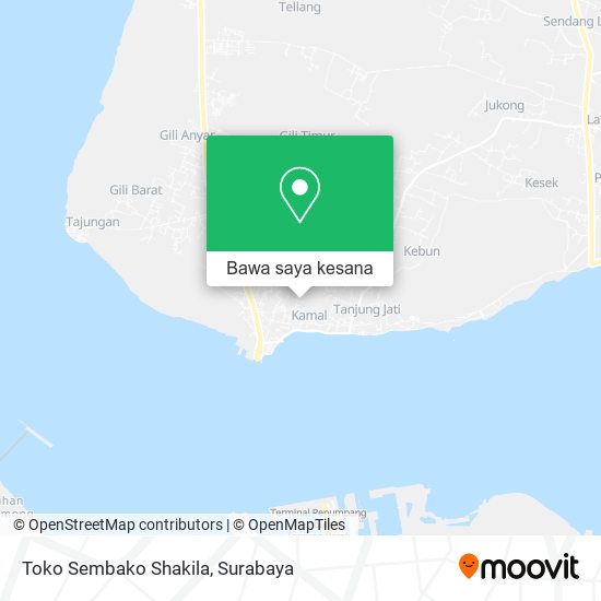 Peta Toko Sembako Shakila